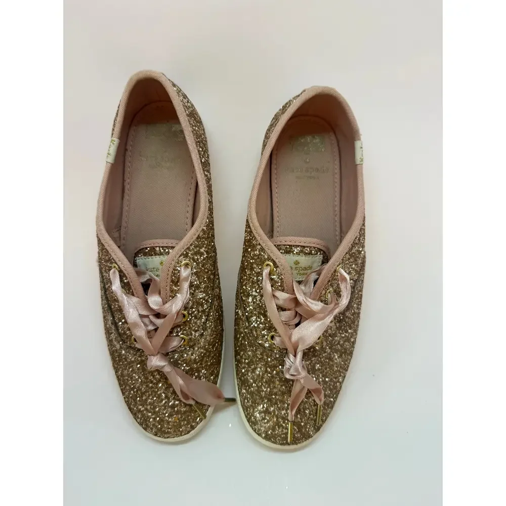 Keds x Kate Spade Glitter‎ Sneakers – Size 7.5
